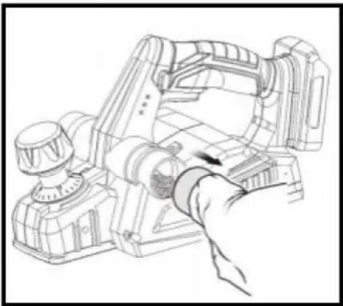 Vevor DB18V-821 - NETTOYAGE DE L'ORIFICE D'ÉCHAPPEMENT ET VIDAGE DU SAC À POUSSIÈRE - 1
