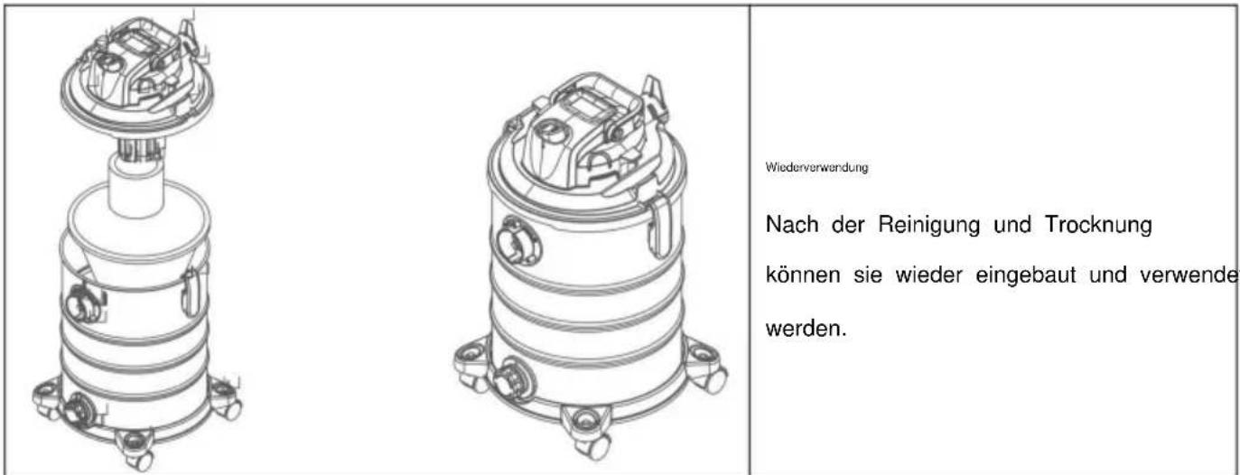 Vevor YLW6342-C - ANWENDUNGSANLEITUNG FÜR REINIGUNGSMITTEL - 5