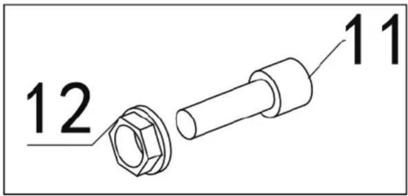 Vevor LCWB90 - STRUCTURE AND PART NAME - 12