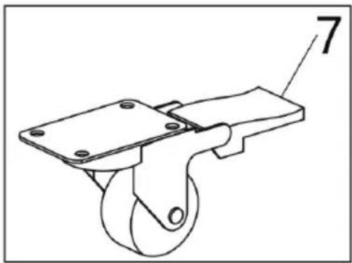 Vevor LCWB90 - STRUCTURE AND PART NAME - 8