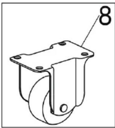 Vevor LCWB90 - STRUCTURE AND PART NAME - 9