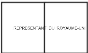 REPRÉSENTANT DU ROYAUME-UNI