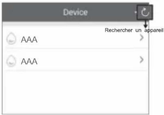Device Rechercher un appareil AAA AAA