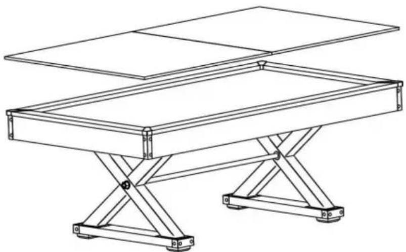 Vevor AH718-EU - ELEKTRONISCHE SCOOR-LUCHT HOCKEY TAFEL - 1