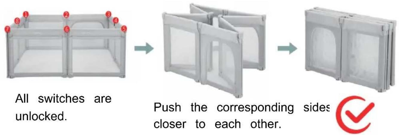 Vevor P2001-1 - INSTRUCCIONES DE ALMACENAMIENTO - 2