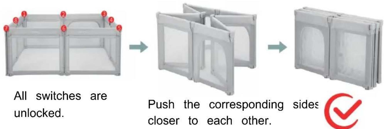 Vevor P2001-1 - INSTRUCTIONS DE STOCKAGE - 2