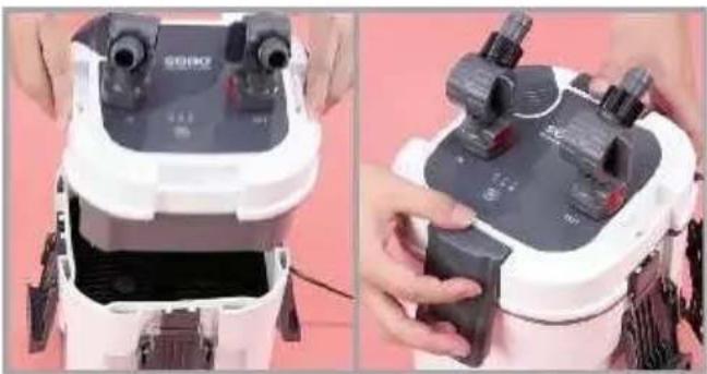 Vevor AQ-913F-UV 25W - Varning: - 5