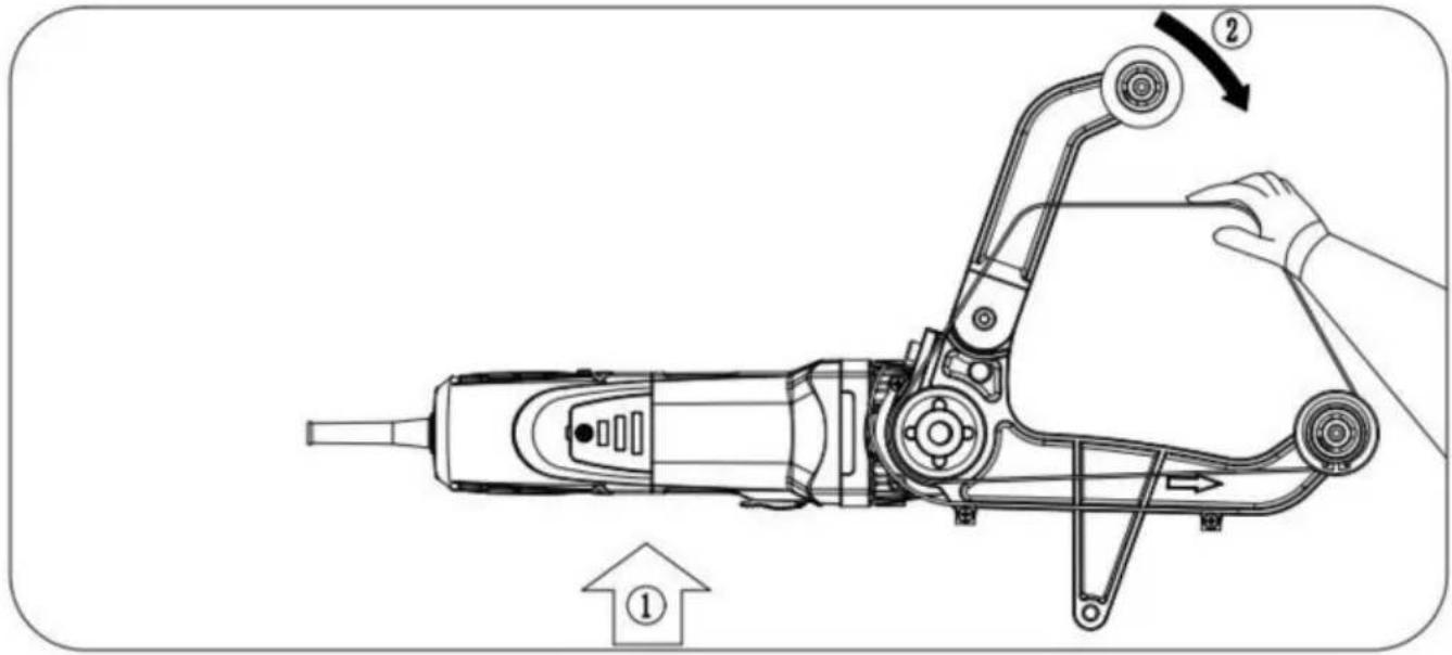Vevor S1P-HJ2501-H - Taśma szlifierska Wyposzażenie opcjonalne - 4