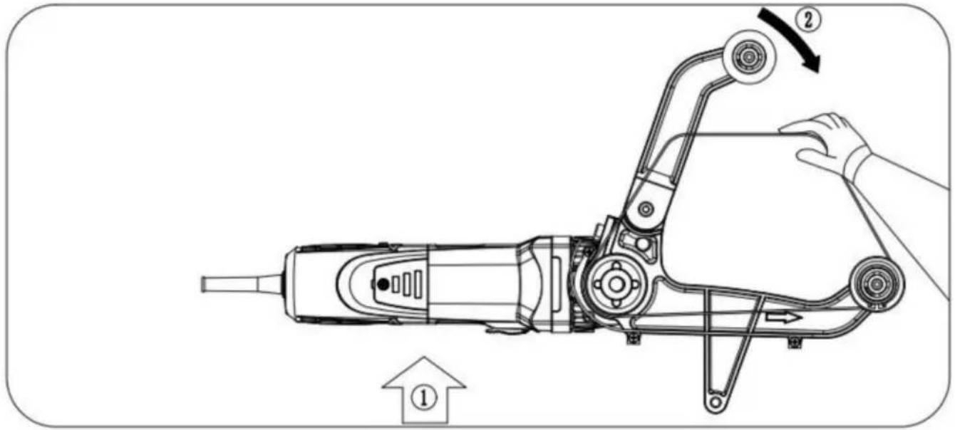 Vevor S1P-HJ2501-H - Bande abrasive Equipement en option - 4