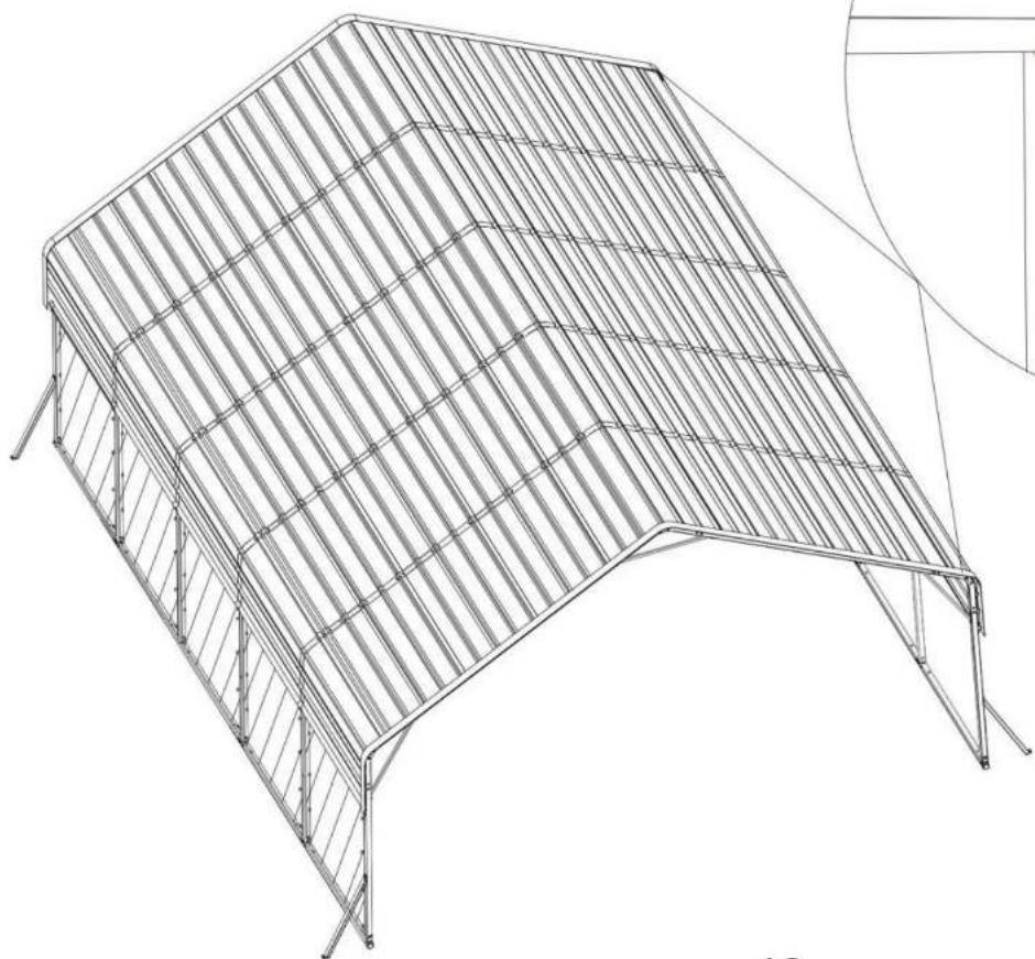 Vevor KD-TPQC-007-20x24ft - STEP9: Install the Anti-cut Tape (#Y2) - 1