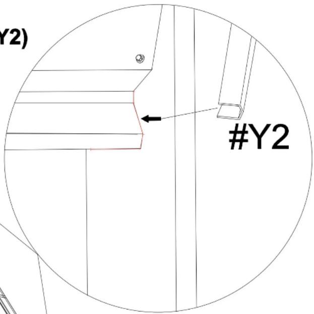Vevor KD-TPQC-007-20x24ft - STEP9: Install the Anti-cut Tape (#Y2) - 2