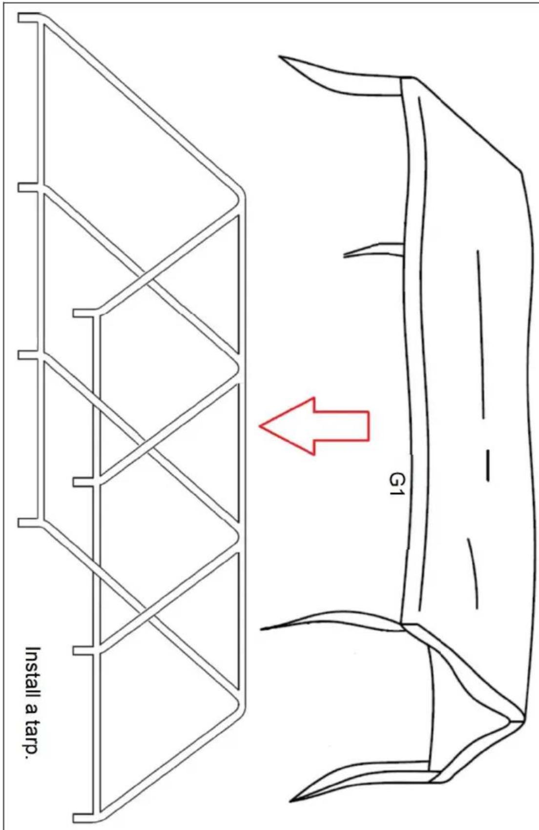 Vevor SXYJSCK-FBS12X20FT-W - PARTS LIST - 16