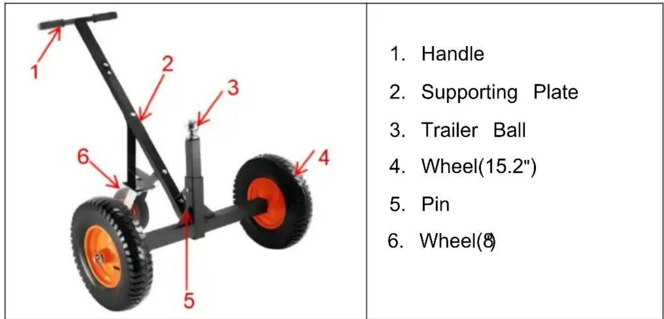 Vevor QYC1200-B - STRUCTURE DIAGRAM - 1
