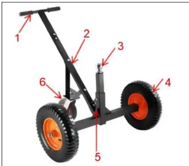 Vevor QYC1200-B - STRUKTURA DIAGRAM - 1