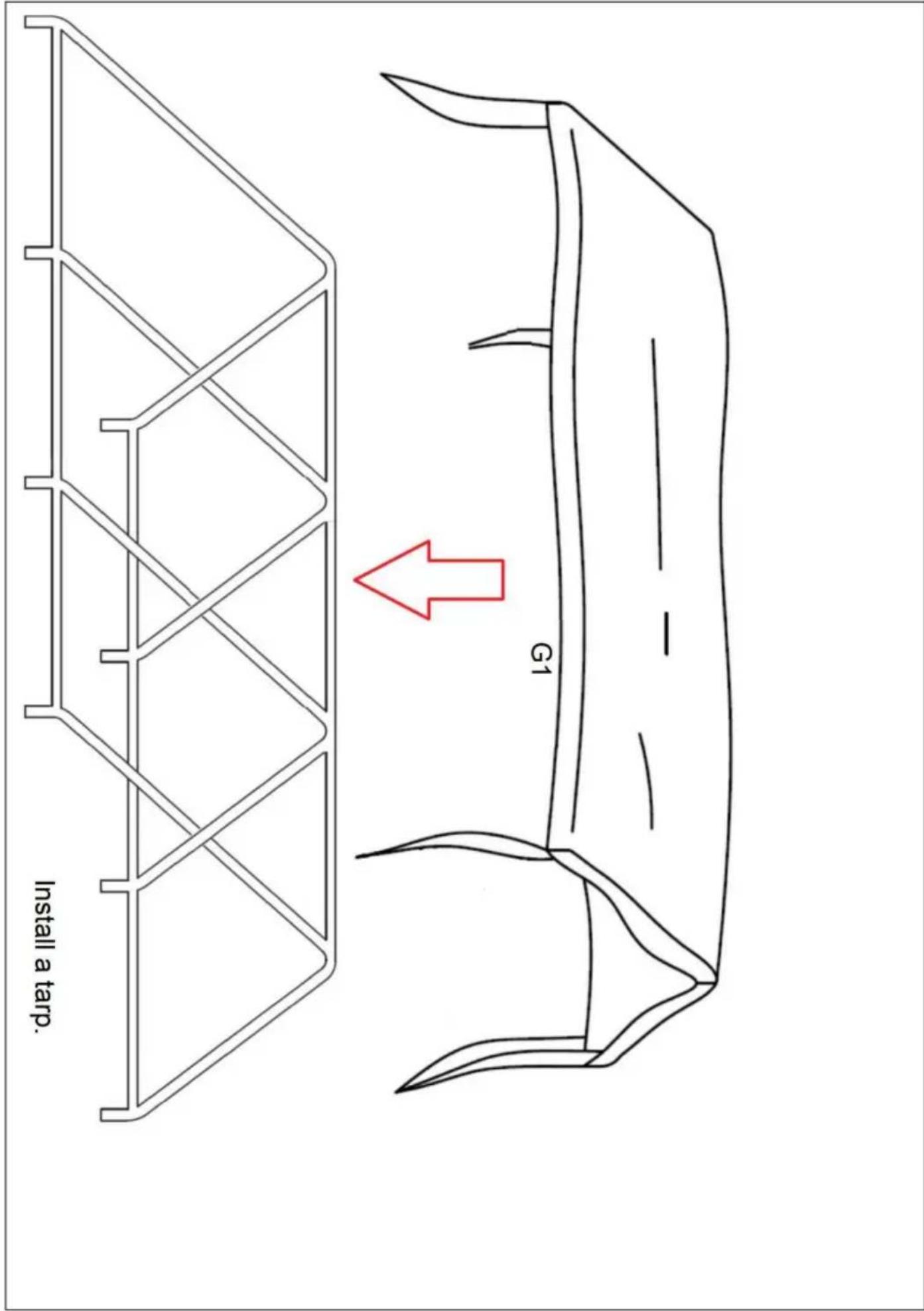 Vevor SXYJSCK-FBS10X20FT-G - MONTAGESTRITT - 3