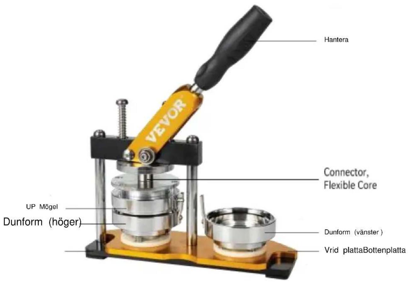 Vevor JS-75-GD-01 - KOMPONENTER - 1