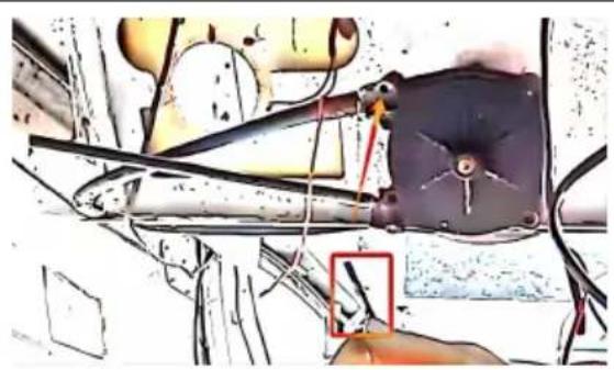 Vevor HLX-FXX-17ft - Remove the old cable - 1