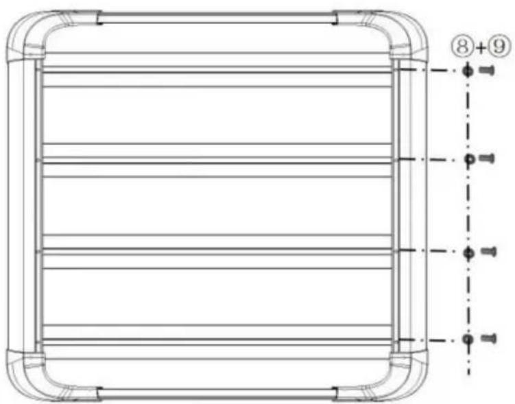 Vevor HJ-RB514A-120X100CM - Porte-bagages - 2