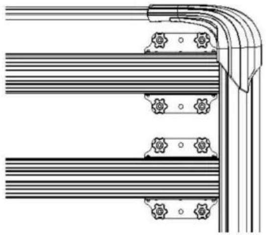 Vevor HJ-RB514A-120X100CM - Portaequipaje - 3
