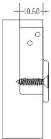 Vevor PHS25201-60 - Φ35 CLIP ON ONE WAY (3D) SIX-WAY ADJUSATABLE HYDRAULIC BUFFERING HINGE - 4