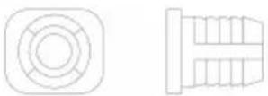 Vevor PHS25201-60 - Φ35 FIXED ON ONE WAY SHORT ARMS HYDRAULIC BUFFERING HINGES - 5