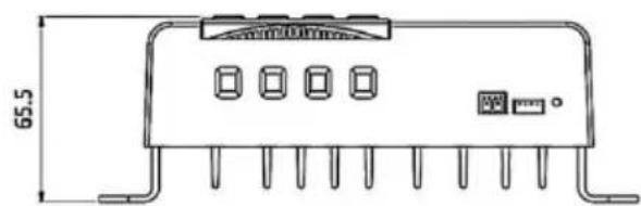 Vevor MC2450N10-B - PRODUCT DIMENSIONS - 3