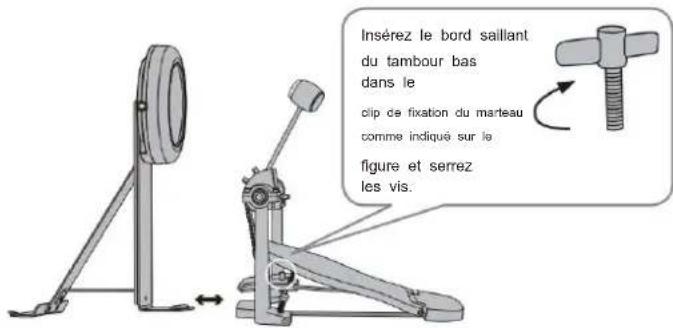 Vevor MD200D-P - La grosse caisse est fixée avec le marteau de marche - 1