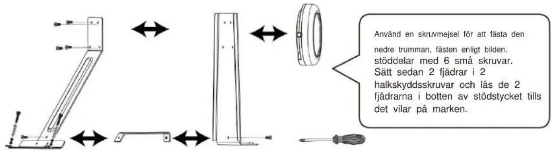 Vevor MD200E-P - Installera kicktrumman - 1