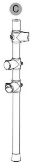 Vevor MD200E-P - Supporto di montaggio - 3