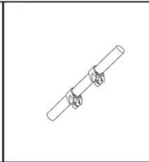 Vevor MD200E-P - Iron pipe holder - 2
