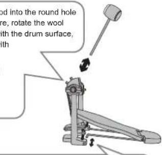 Vevor MD200E-P - Install the hammer bar - 2