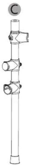 Vevor MD200E-P - Mounting stand - 3