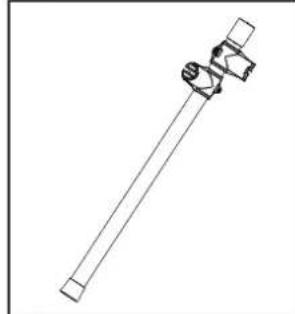 Vevor MD200E-P - Iron pipe holder - 3