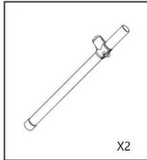 Vevor MD200E-P - Iron pipe holder - 1