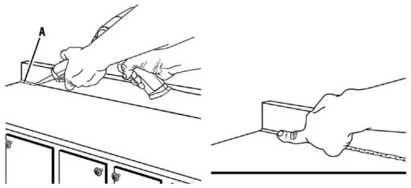 Vevor Q0V-CX51-20 - APPLYING CAULK - 1