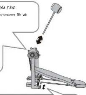 Vevor MD200F-P - Installera hammarstången - 2