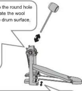 Vevor MD200F-P - Install the hammer bar - 2