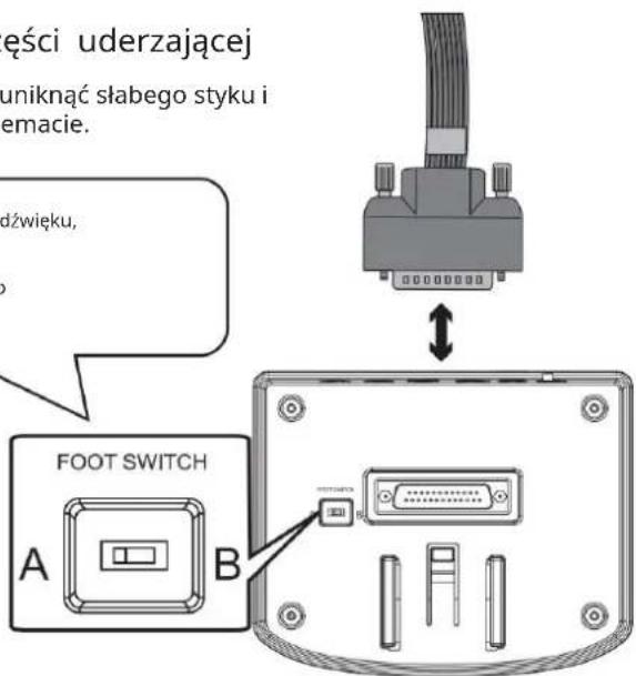 Vevor MD200F-P - Podłącz kabel połączeniowy części uderzającej - 1