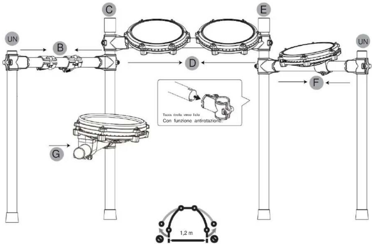 Vevor MD200C-P - Supporto di montaggio - 1