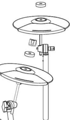 Vevor MD200C-P - Install hitting parts and sound module - 4