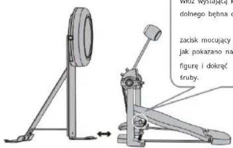 Vevor MD200C-P - Beben basowy jest przymocowych za pomocamłotek schodkowy - 1