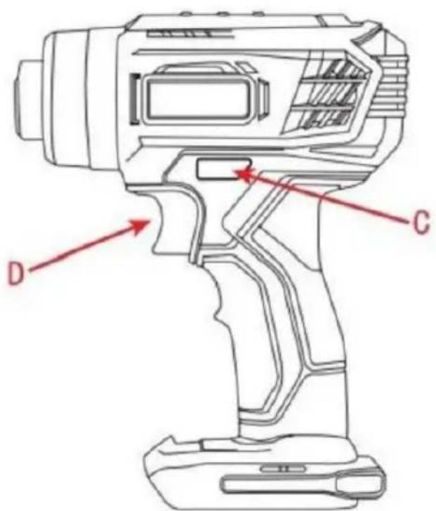 Vevor SR-R005C - Inschakelen - 2