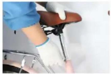 Vevor SCB722 - Step 5: Cable Lock and Saddle Installation - 4