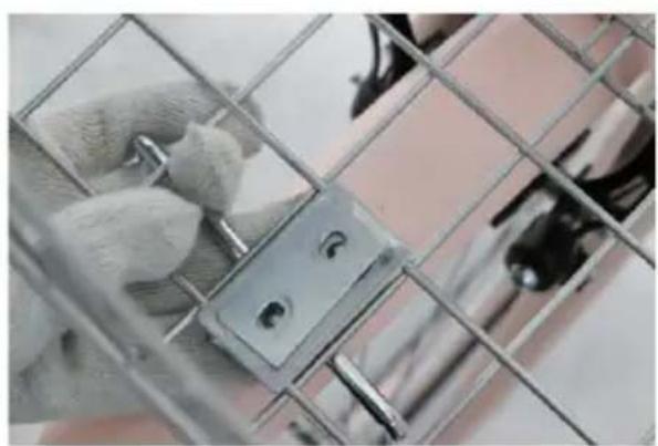 Vevor SCB122 - Step 6: Front Basket Installation - 9