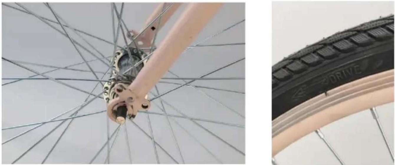 Vevor SCB122 - Step 3: Front Wheel Installation - 2