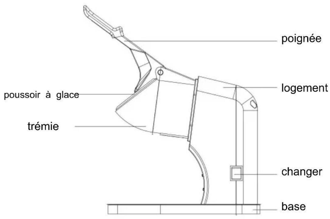 Vevor BY-300FS - Diagramme approximatif - 1