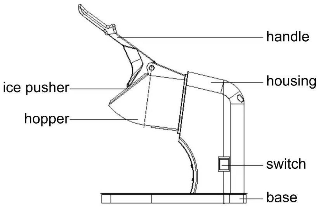 Vevor BY-300FS - Rough Diagram - 1
