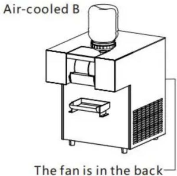Vevor FC80FD-1 - Water-cooled model without rotating plate - 2