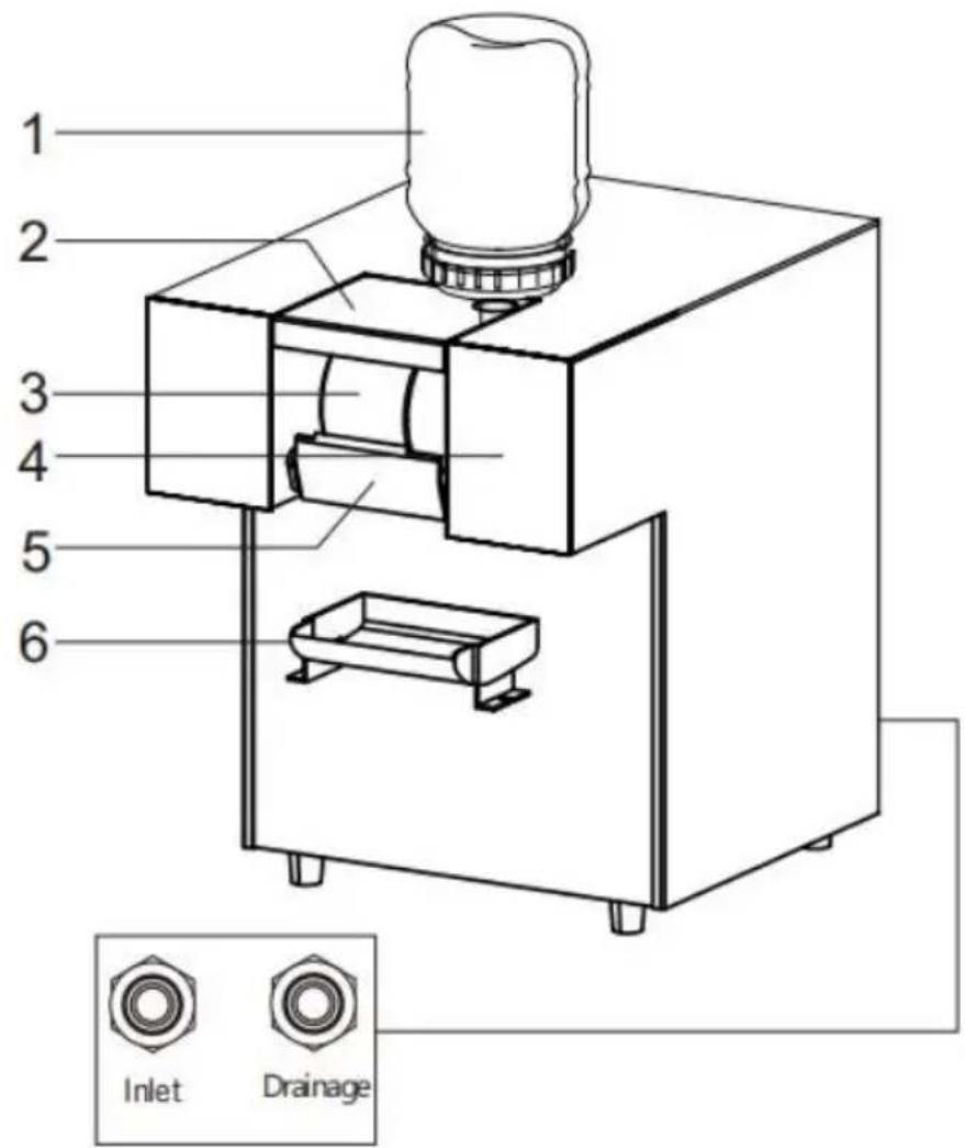 Vevor QLX1752-1 - Water-cooled model with rotating plate - 1
