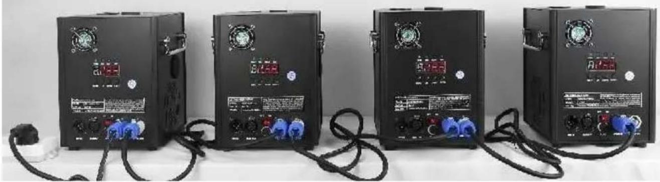 Vevor BJY-PHJ500u2 - Power supply series connection schematic: - 1